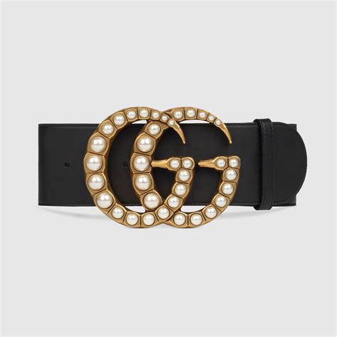 wide leather double g gucci belt|gucci double g belt 3cm.